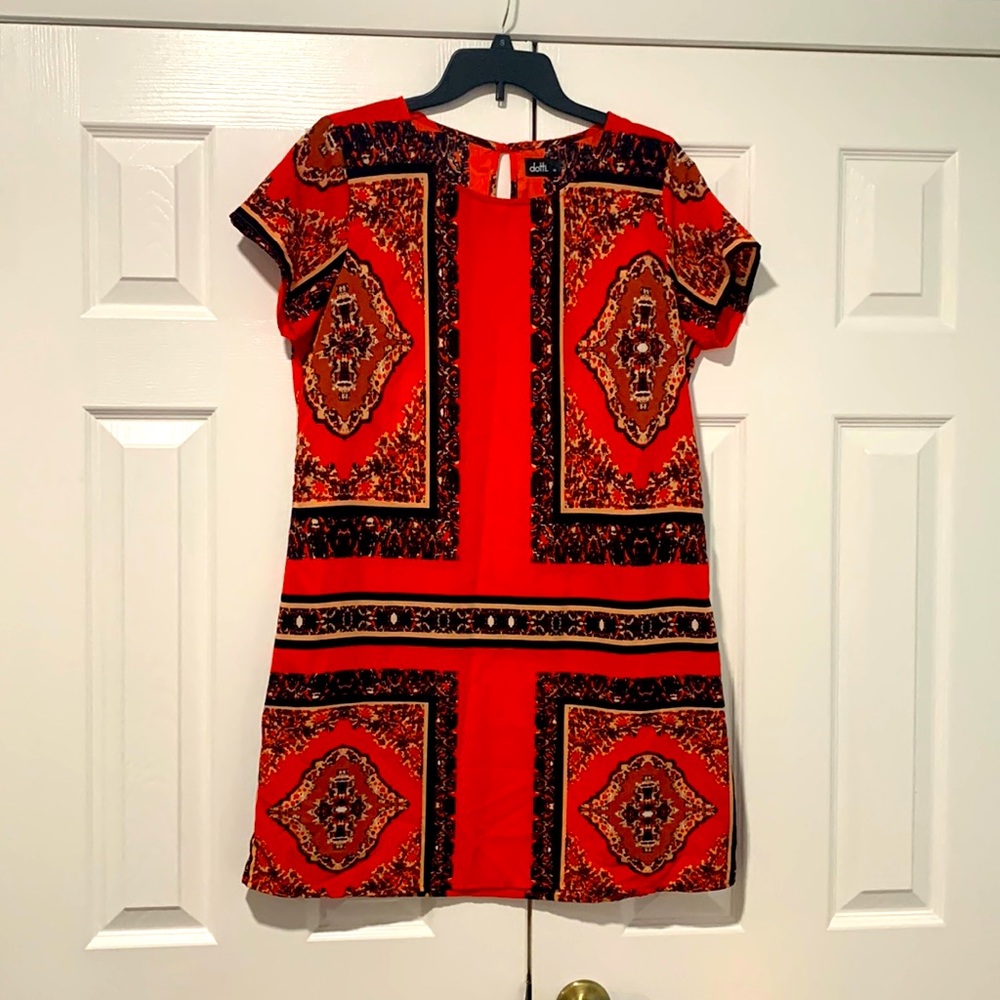 DOTTI BRAND red dress US10/AUS14